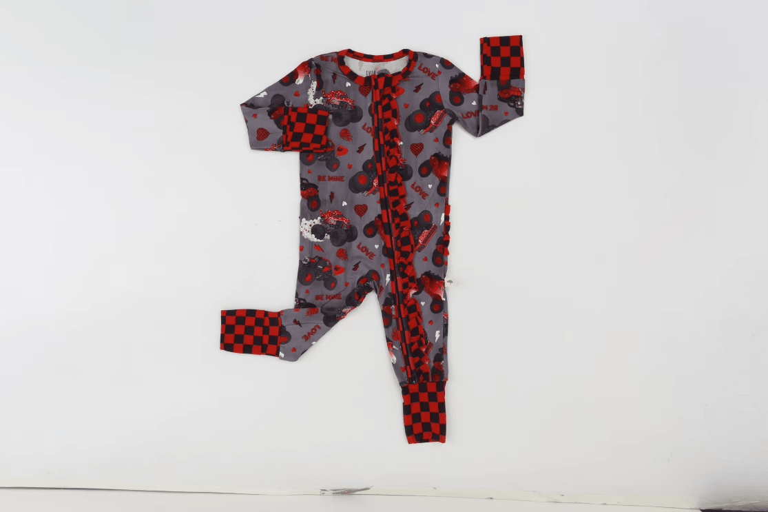 Hearts and Havoc Ruffle Zippy - Ever Colter Co