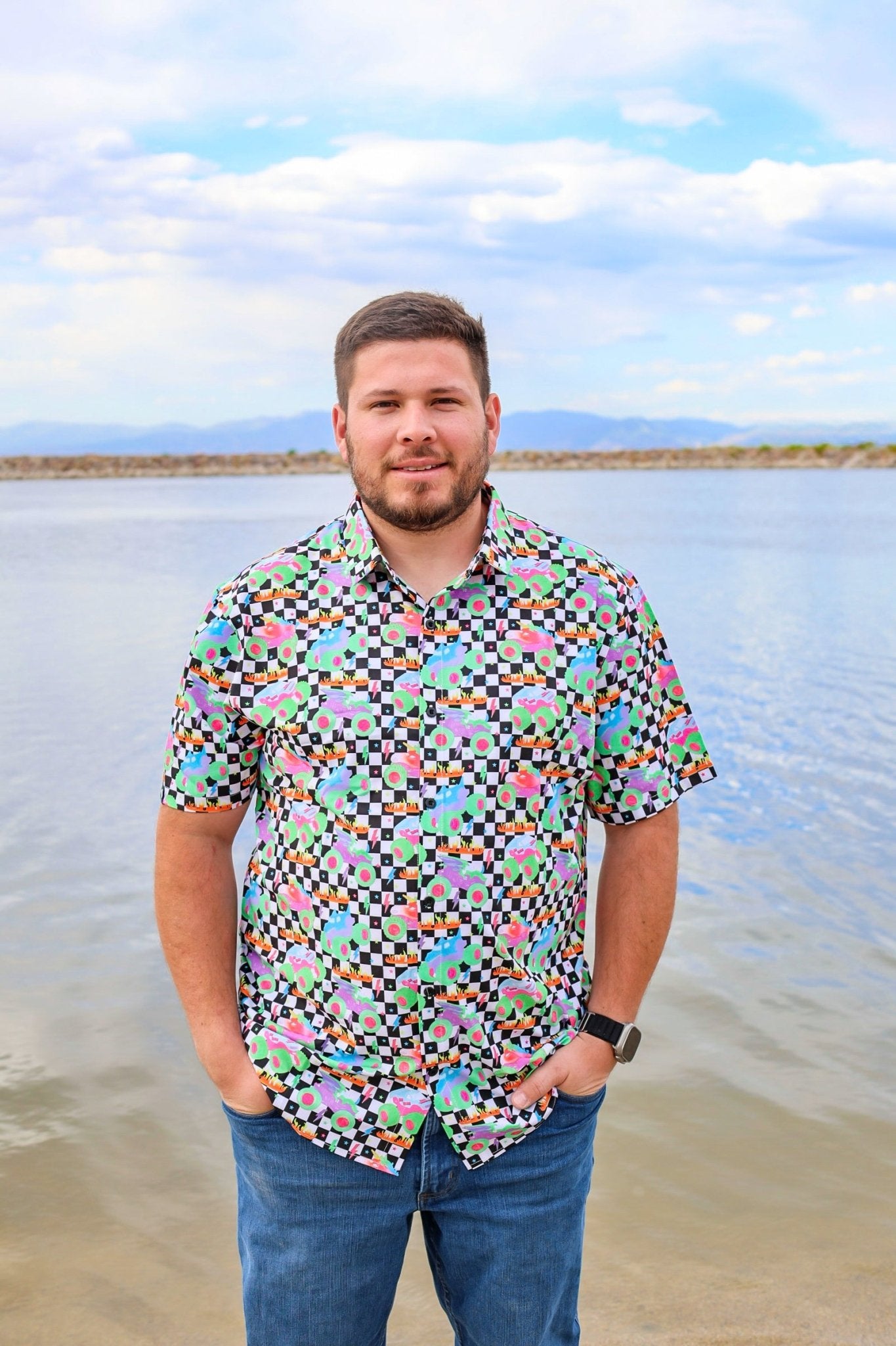 Ready, Check, Glow Button Up Shirt - Ever Colter Co