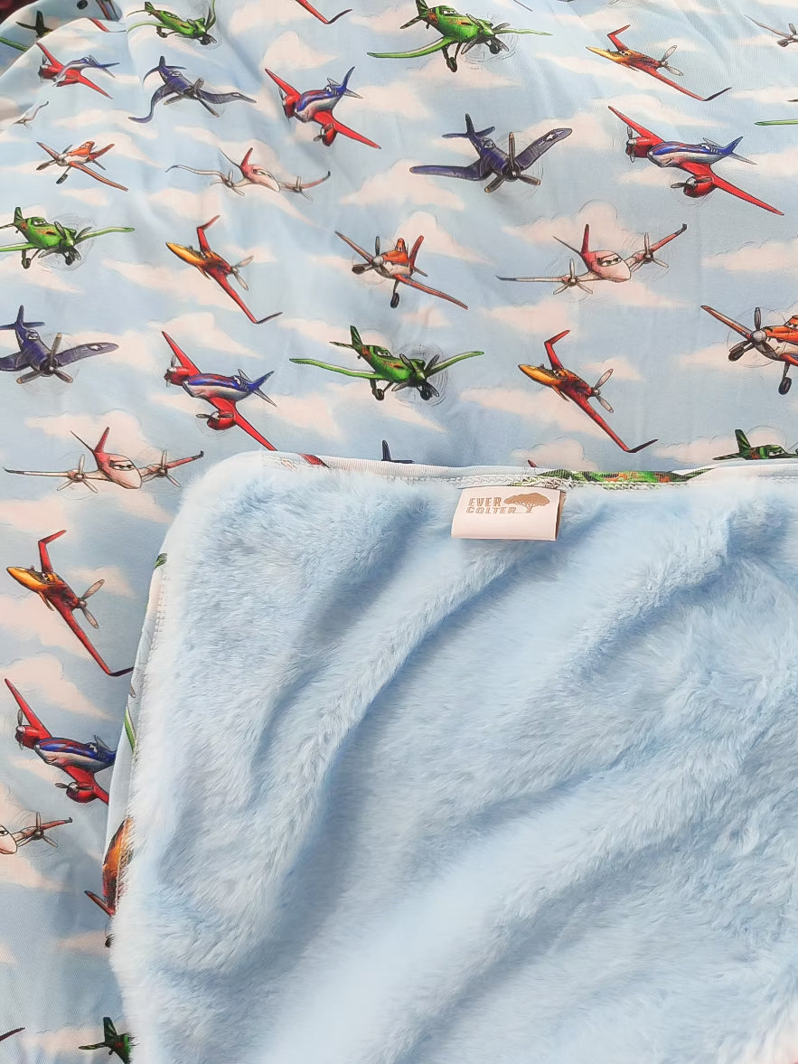 Fly High Bamboo Plush Blanket