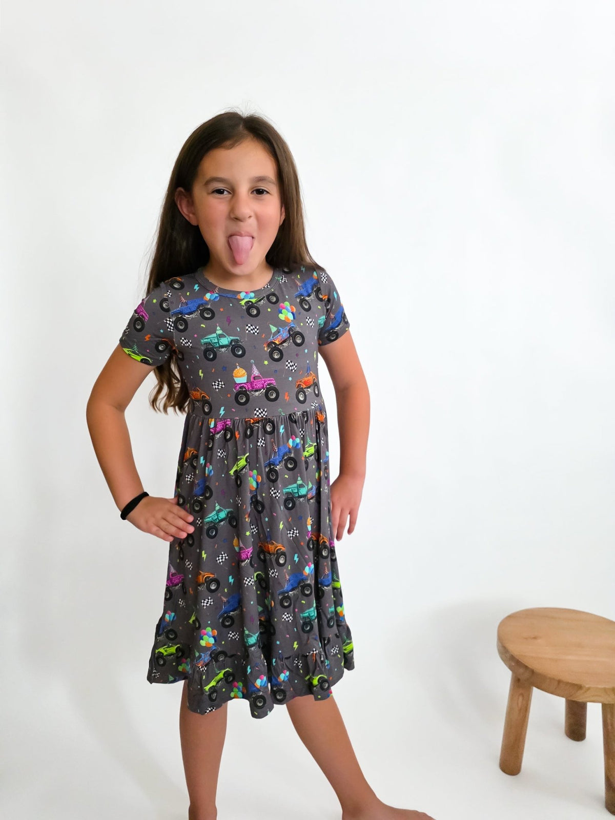 Biscuit’s Birthday Ruffle Dress - Ever Colter Co