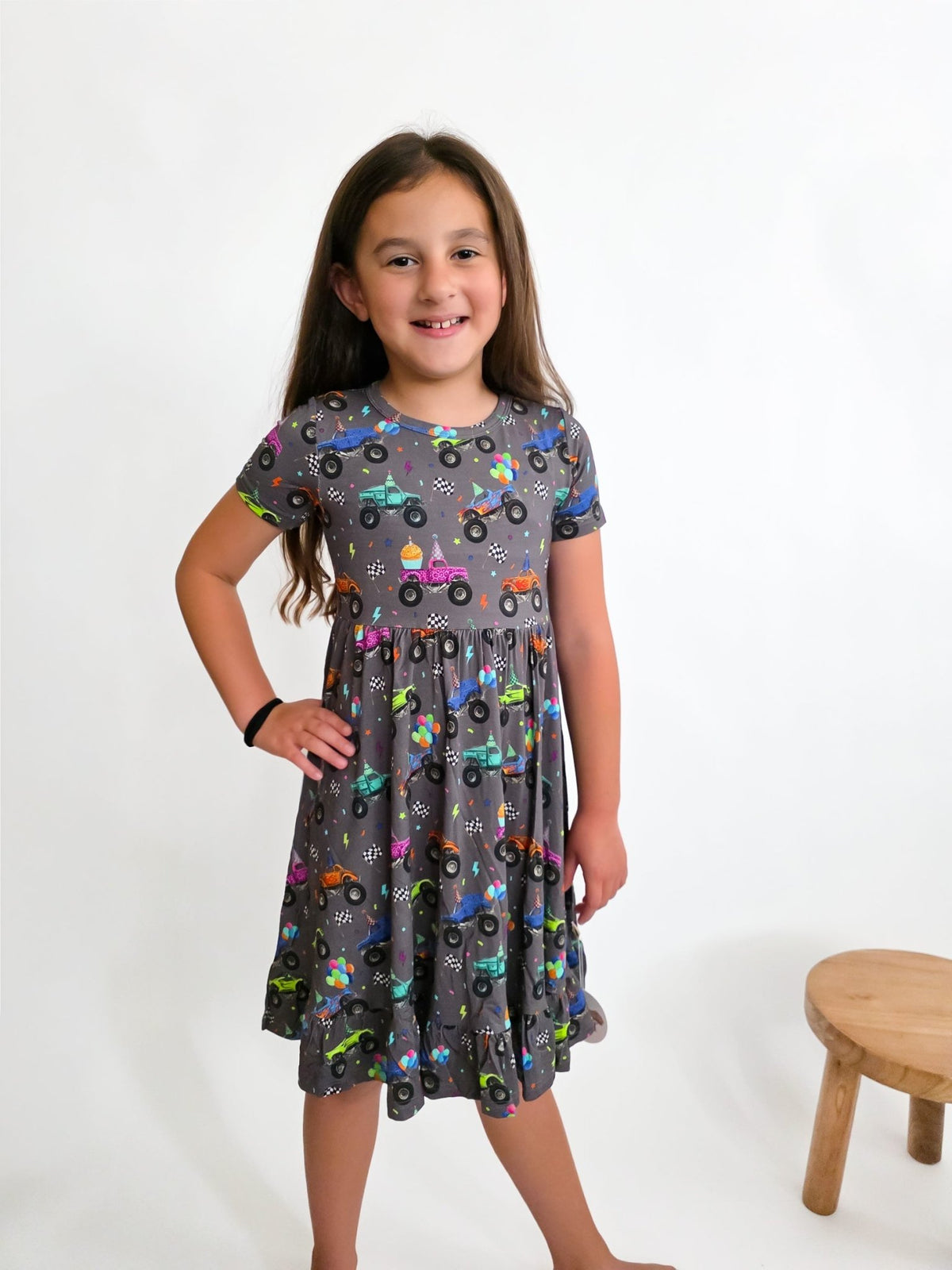 Biscuit’s Birthday Ruffle Dress - Ever Colter Co