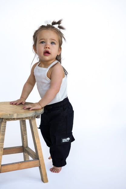 Black Cargo Pants - Ever Colter Co