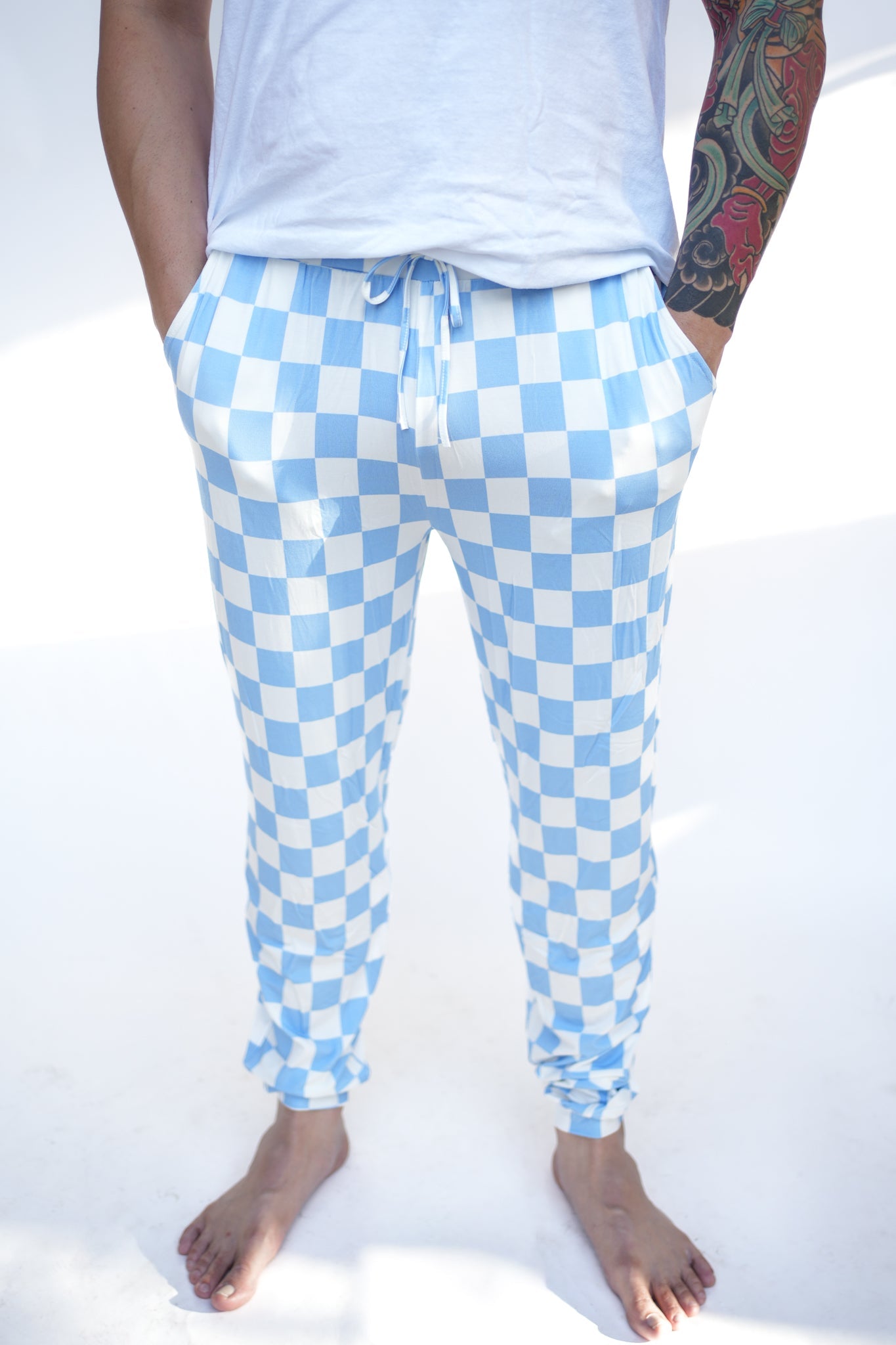 Check, Check Adult Men’s Jogger Pajama Pants - Ever Colter Co