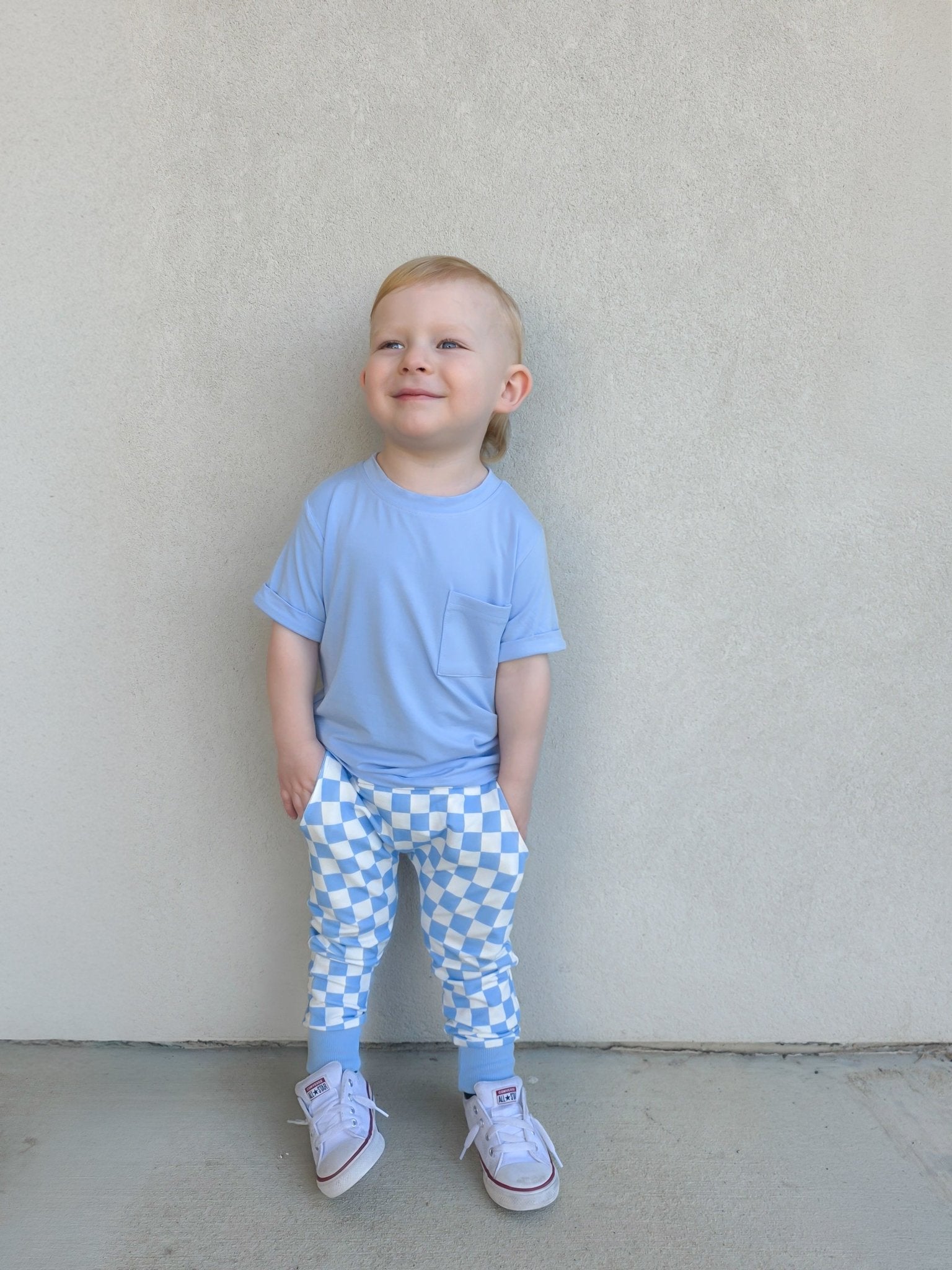 Check, Check French Terry Jogger Set - Ever Colter Co