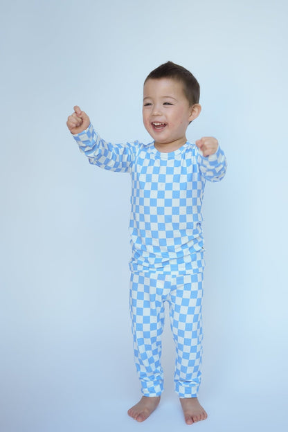Check, Check Two - Piece Long Sleeve Jammies - Ever Colter Co