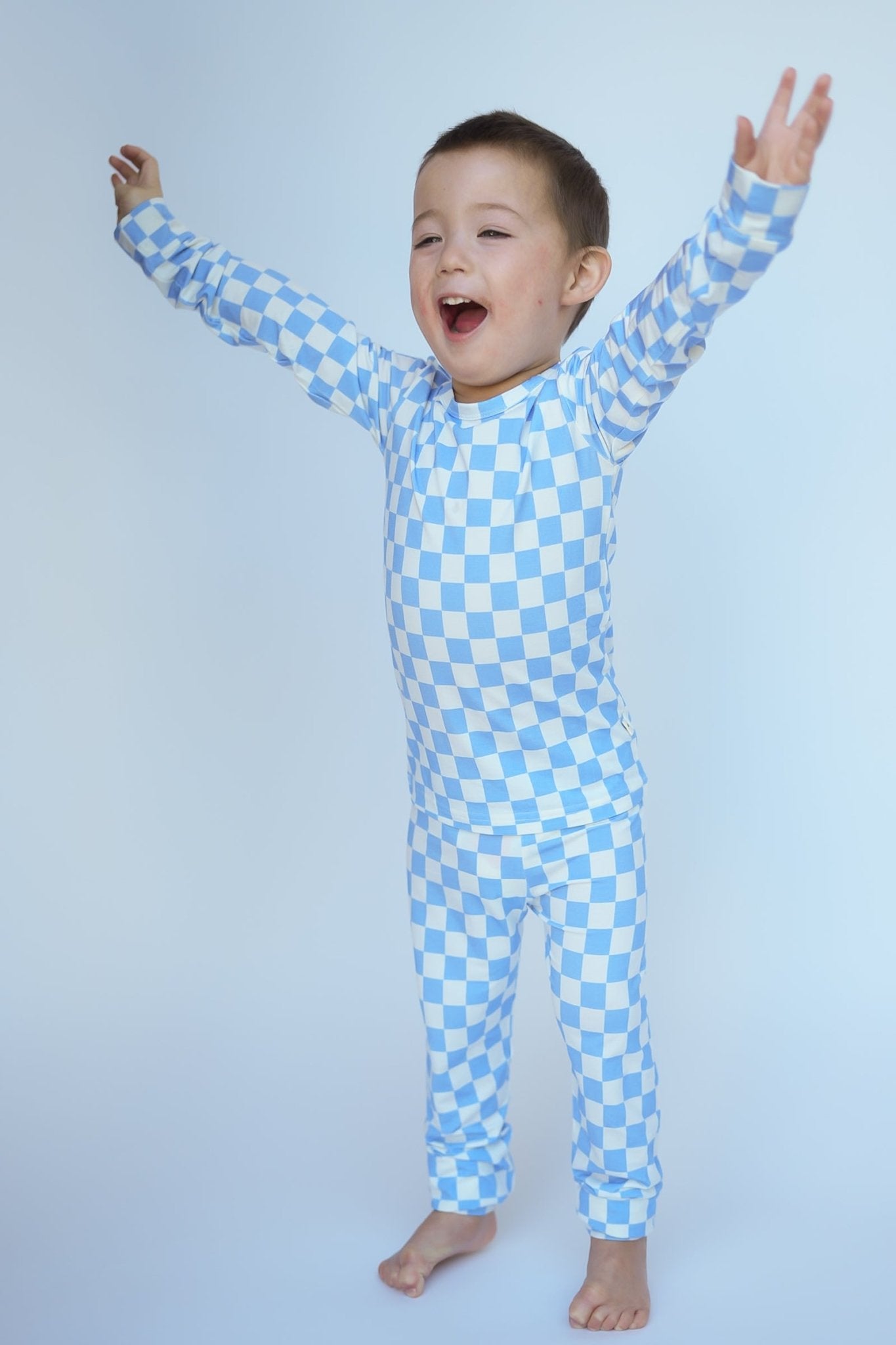 Check, Check Two - Piece Long Sleeve Jammies - Ever Colter Co