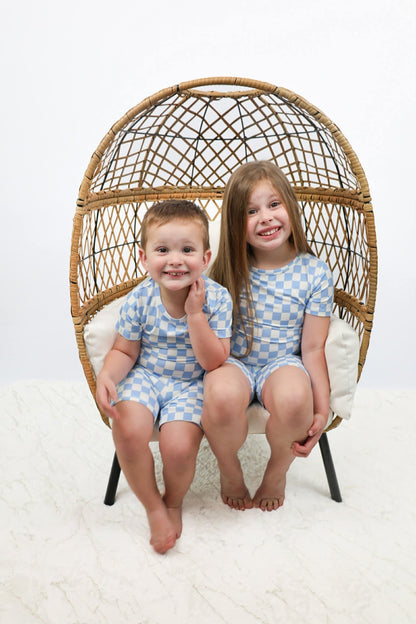 Check, Check Two - Piece Shorts Jammies - Ever Colter Co