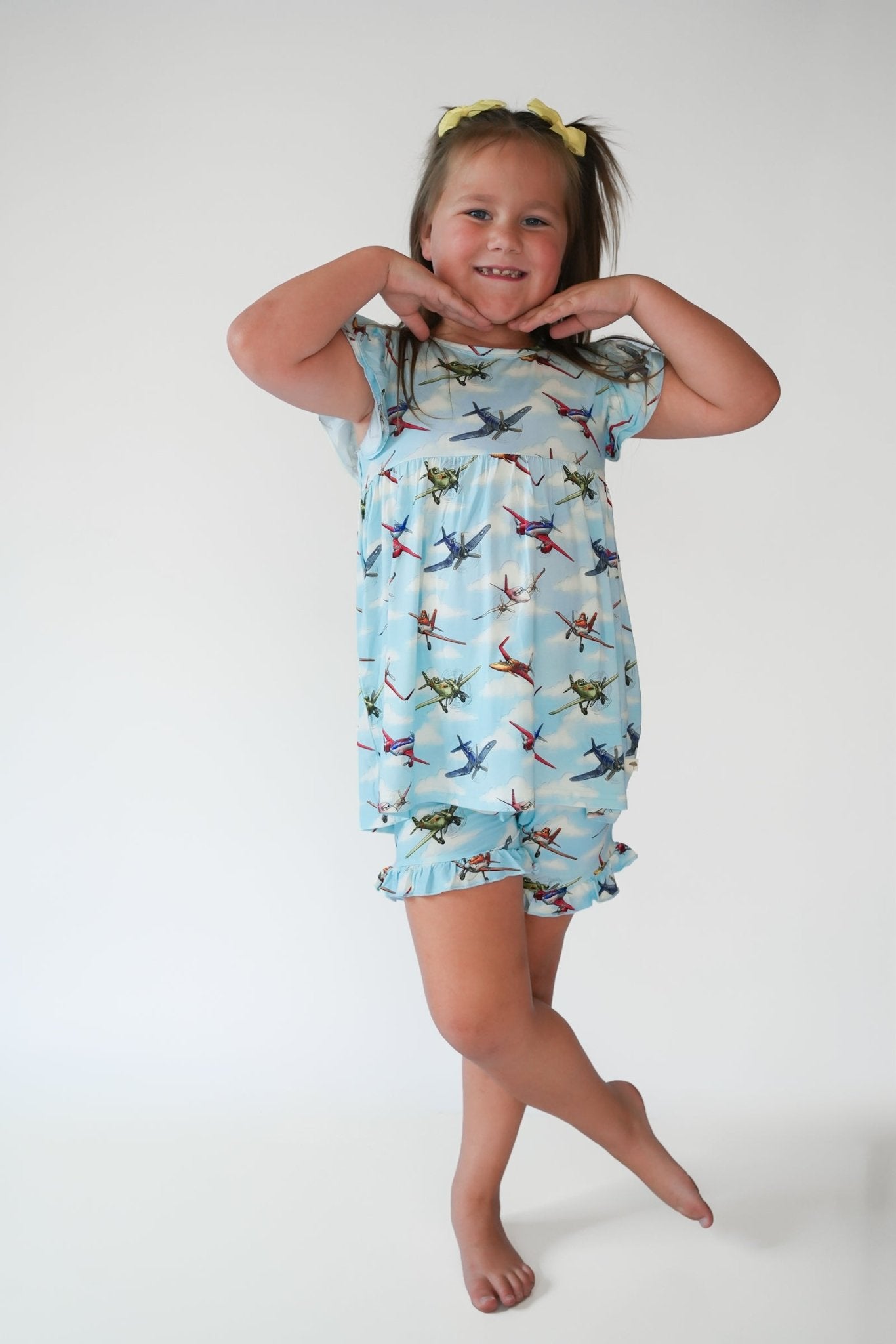 Fly High Ruffle Short Set - Ever Colter Co