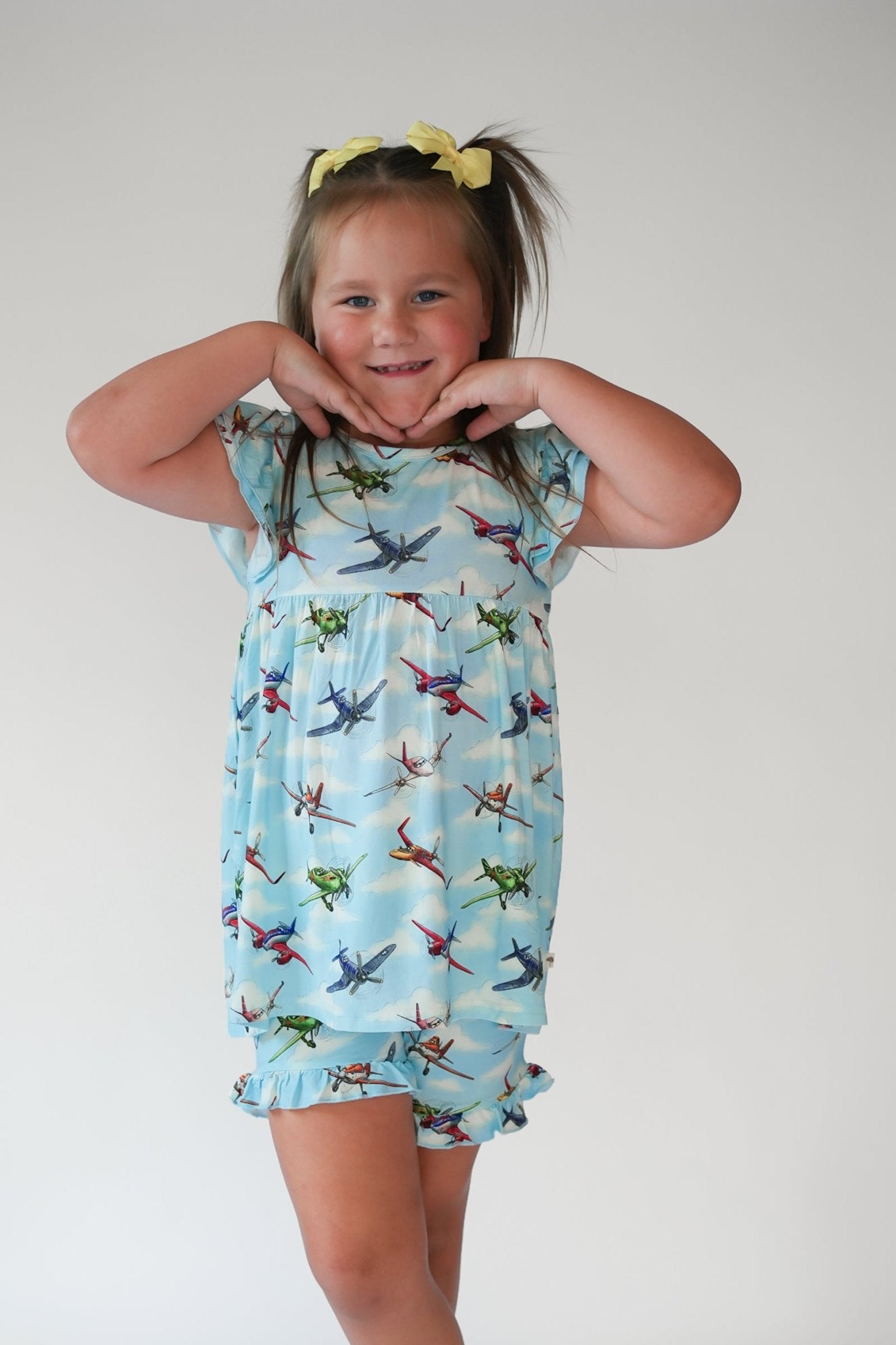Fly High Ruffle Short Set - Ever Colter Co