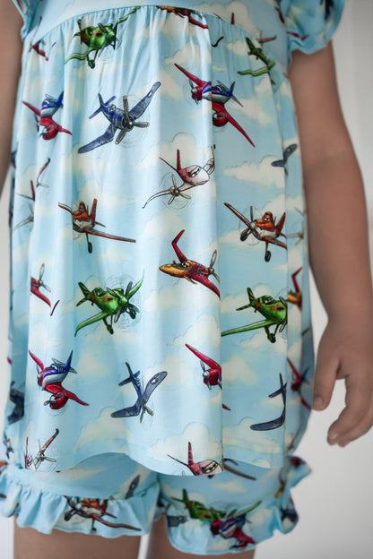 Fly High Ruffle Short Set - Ever Colter Co