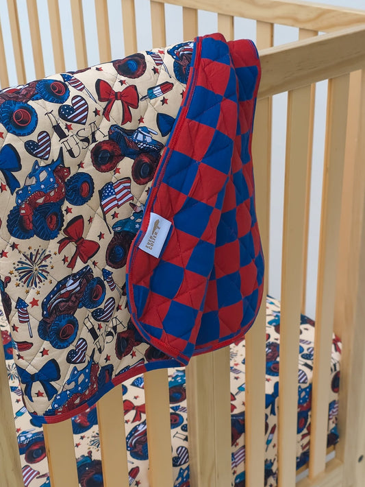 FOJ Bamboo Quilted Blanket - Ever Colter Co