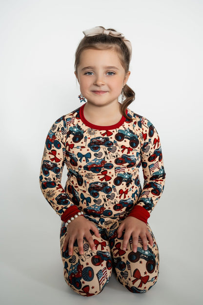 FOJ Two - Piece Long Sleeve Jammies - Ever Colter Co