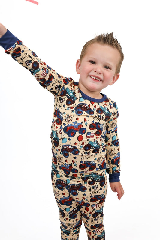 FOJ Two - Piece Long Sleeve Jammies - Ever Colter Co