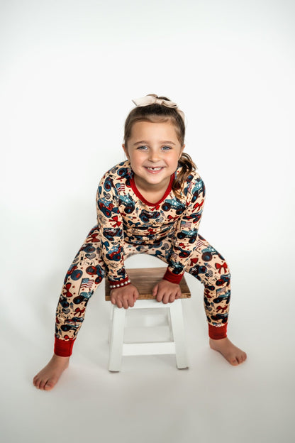 FOJ Two - Piece Long Sleeve Jammies - Ever Colter Co