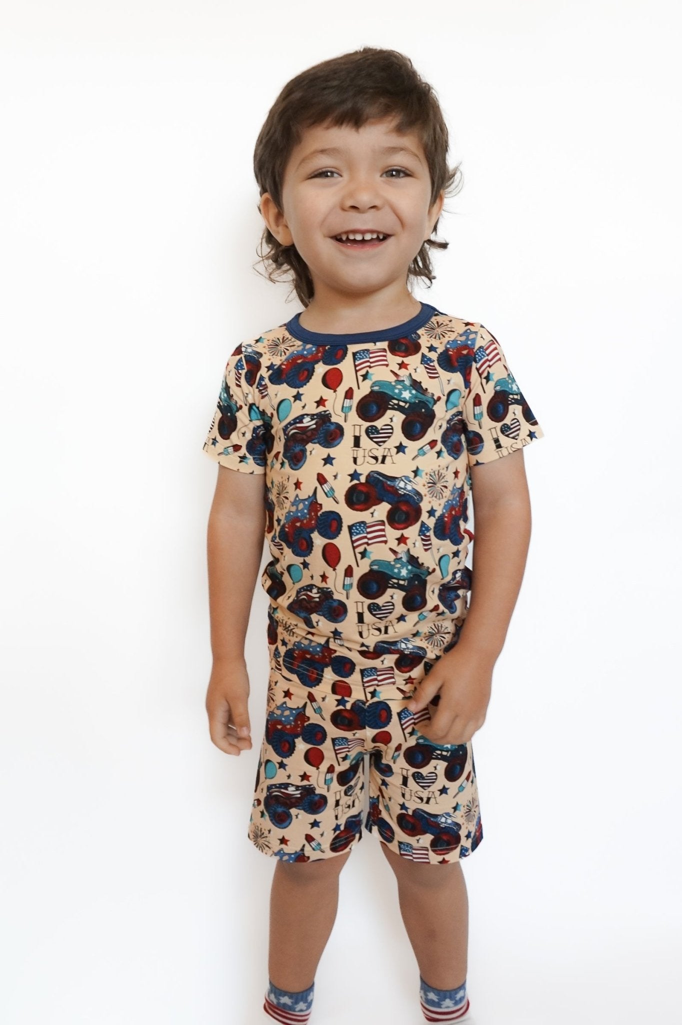 FOJ Two - Piece Shorts Jammies - Ever Colter Co