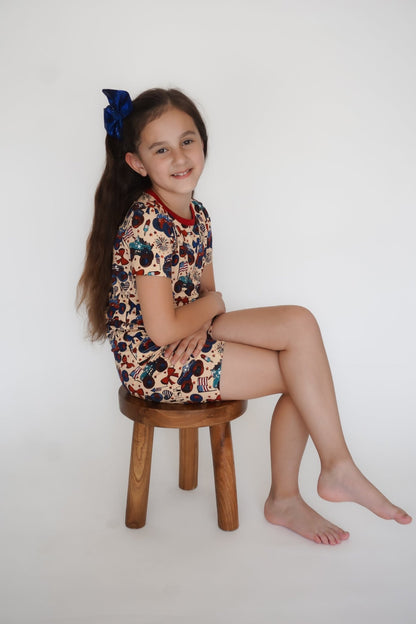 FOJ Two - Piece Shorts Jammies - Ever Colter Co