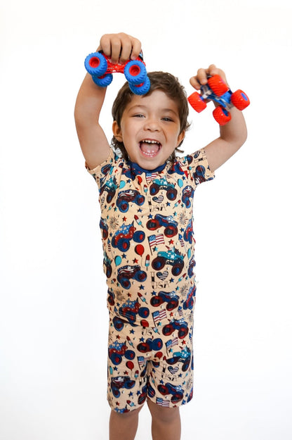 FOJ Two - Piece Shorts Jammies - Ever Colter Co