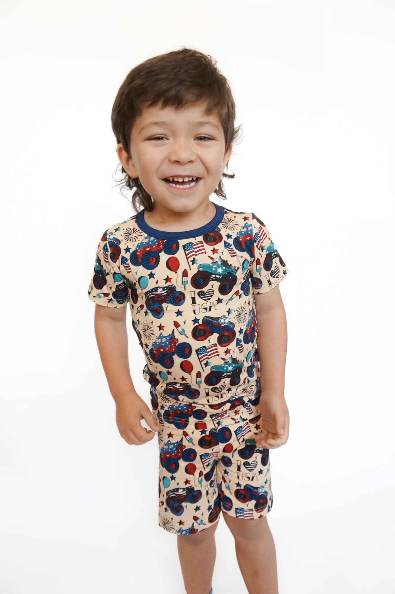 FOJ Two - Piece Shorts Jammies - Ever Colter Co