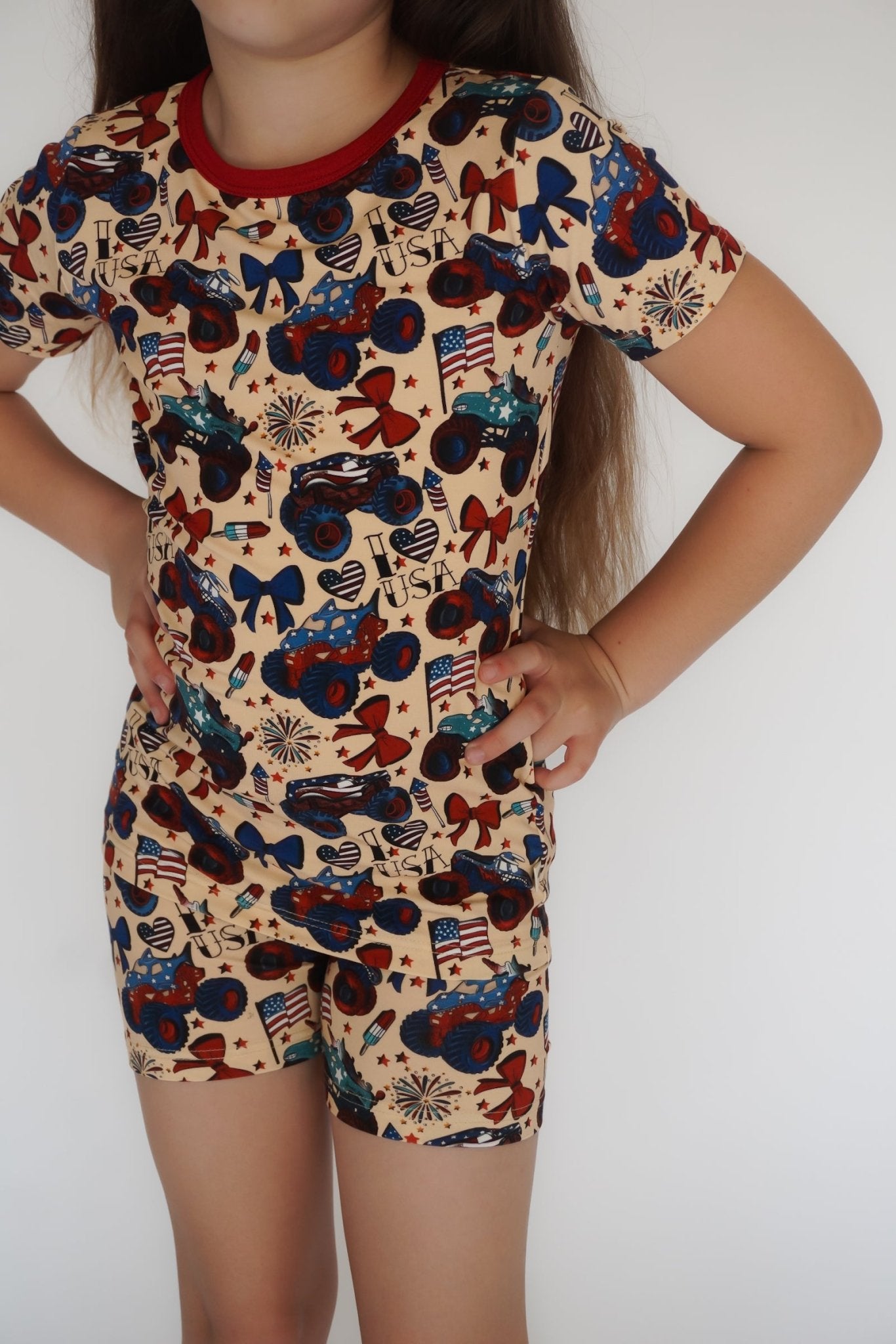 FOJ Two - Piece Shorts Jammies - Ever Colter Co