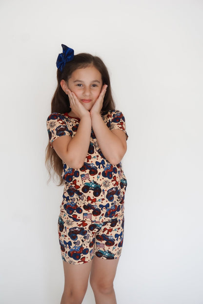 FOJ Two - Piece Shorts Jammies - Ever Colter Co
