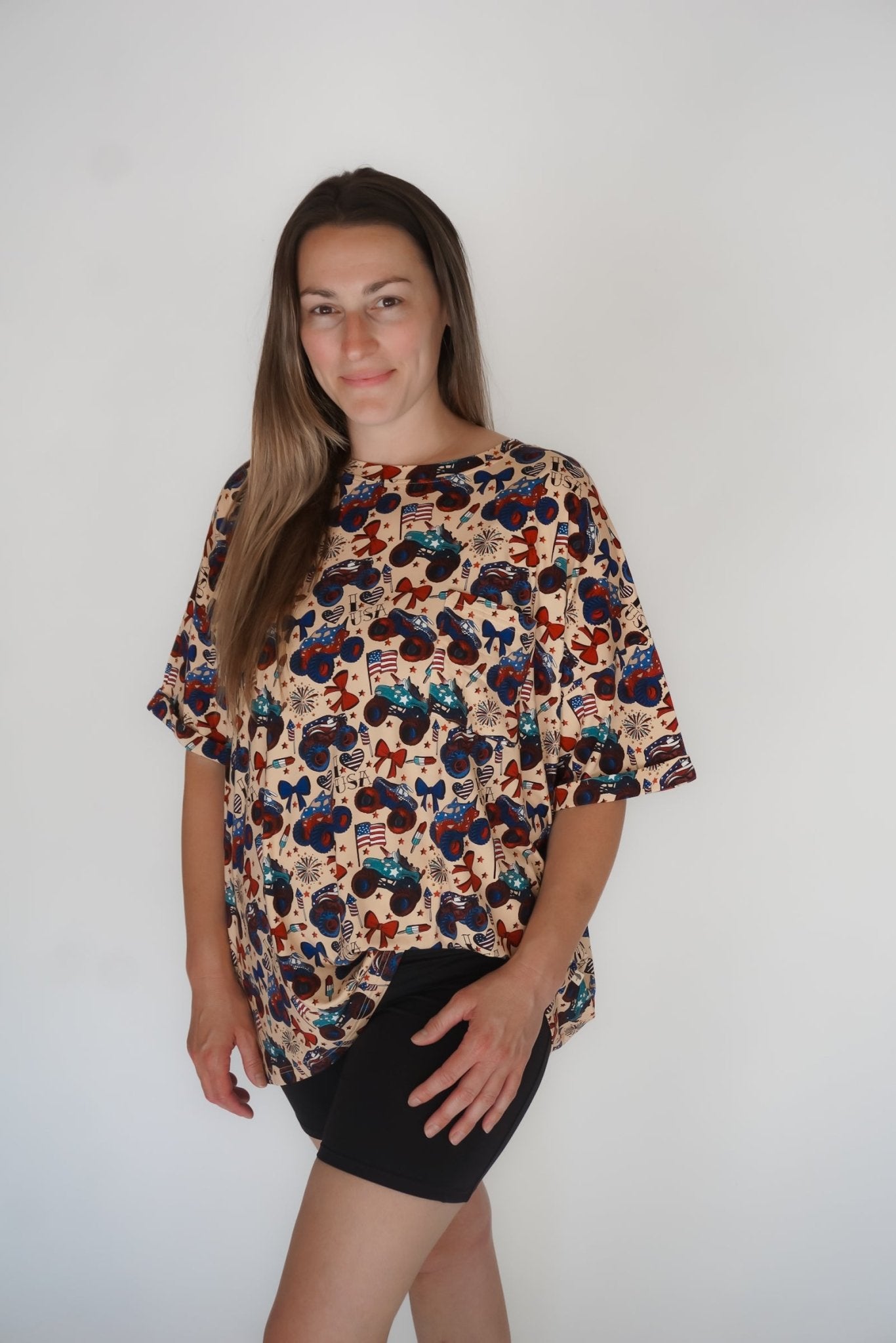 FOJ Women's Slouchy Pocket Tee - Ever Colter Co