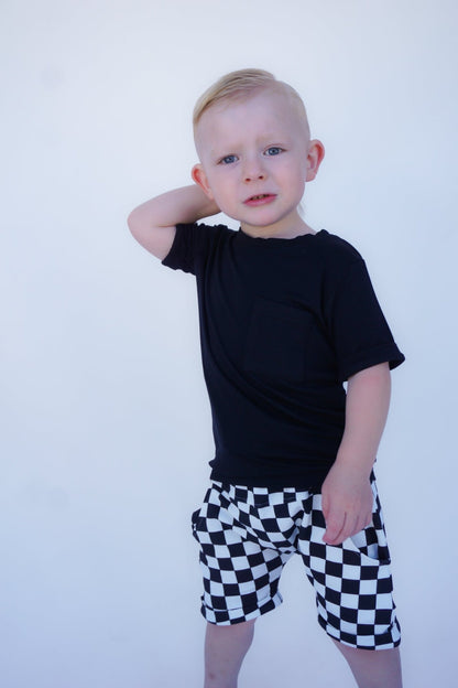French Terry Harem Shorts (Biscuit’s Birthday) - Ever Colter Co