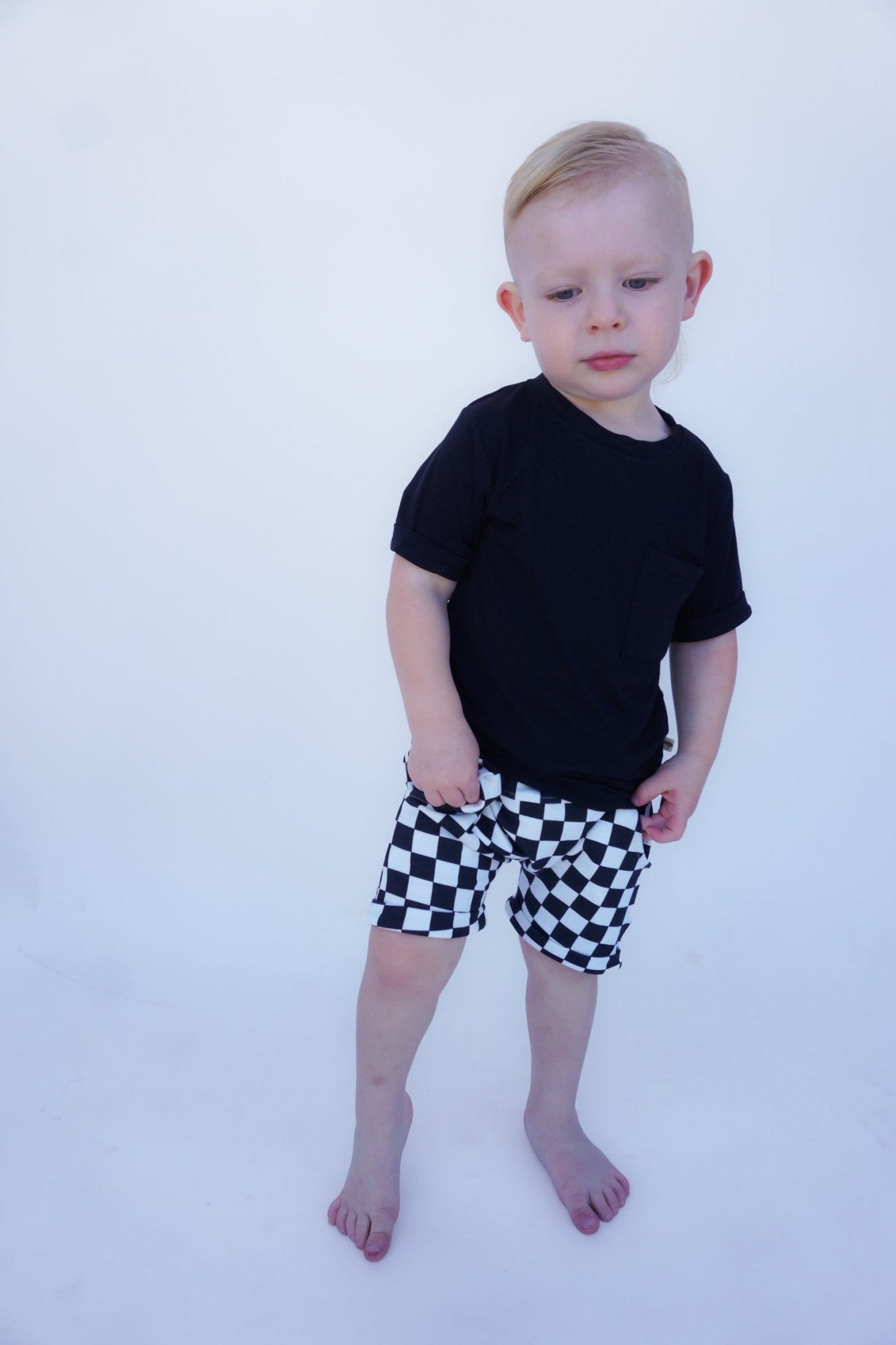 French Terry Harem Shorts (Biscuit’s Birthday) - Ever Colter Co
