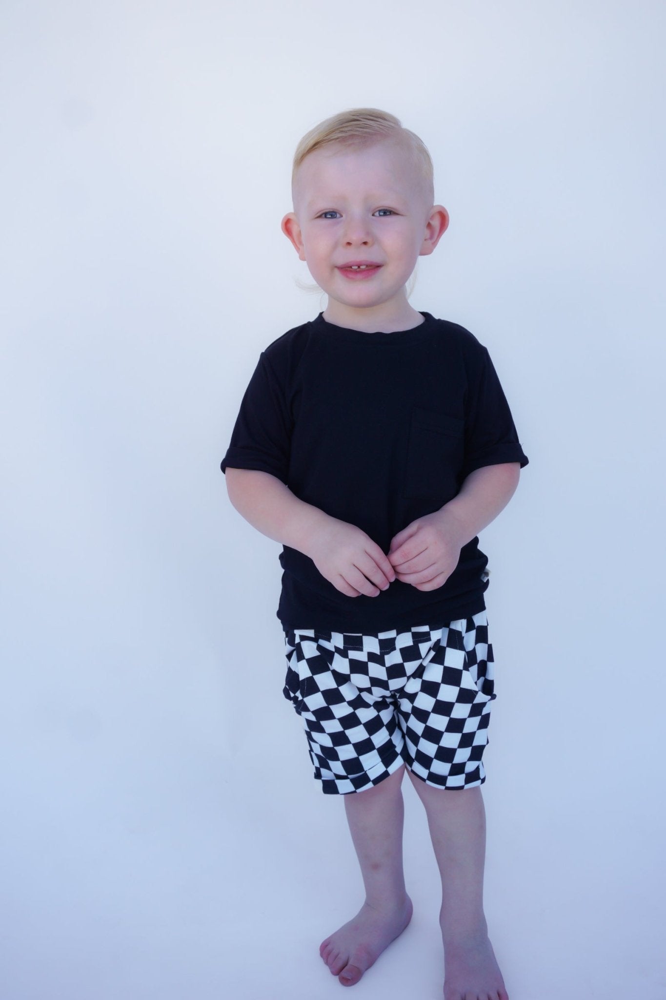 French Terry Harem Shorts (Biscuit’s Birthday) - Ever Colter Co