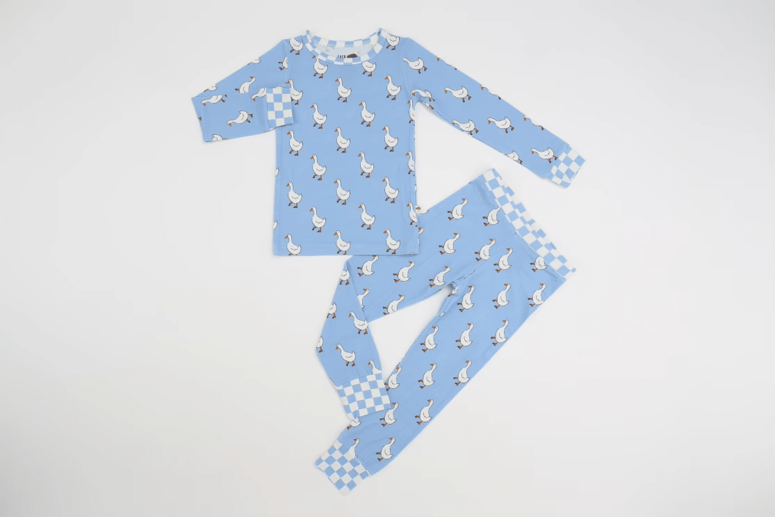 Goose Two - Piece Long Sleeve Jammies - Ever Colter Co