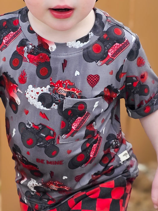 Hearts and Havoc Pocket Tee - Ever Colter Co