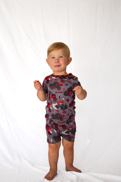 Hearts and Havoc Two - Piece Shorts Jammies - Ever Colter Co
