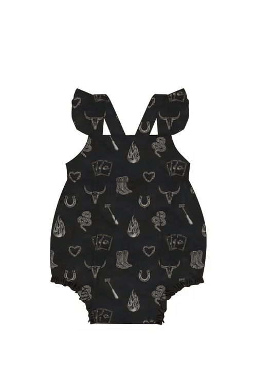 Iron Outlaw Bubble Romper - Ever Colter Co