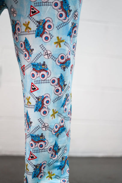 Loco Monster Mayhem Adult Men’s Jogger Pajama Pants - Ever Colter Co