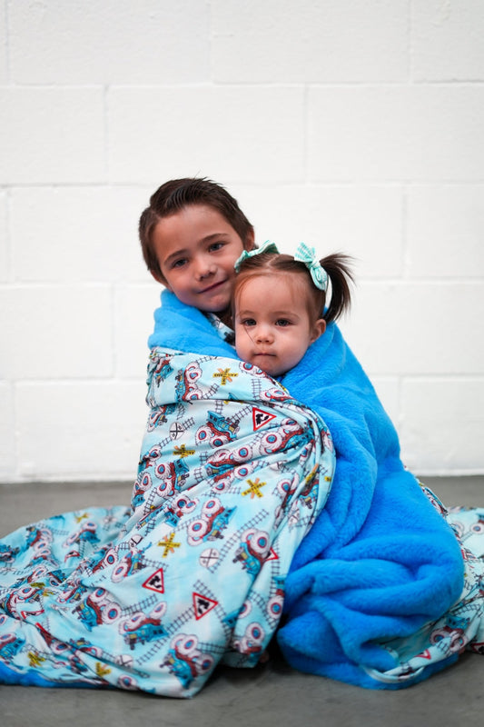 Loco Monster Mayhem Bamboo Plush Blanket - Ever Colter Co