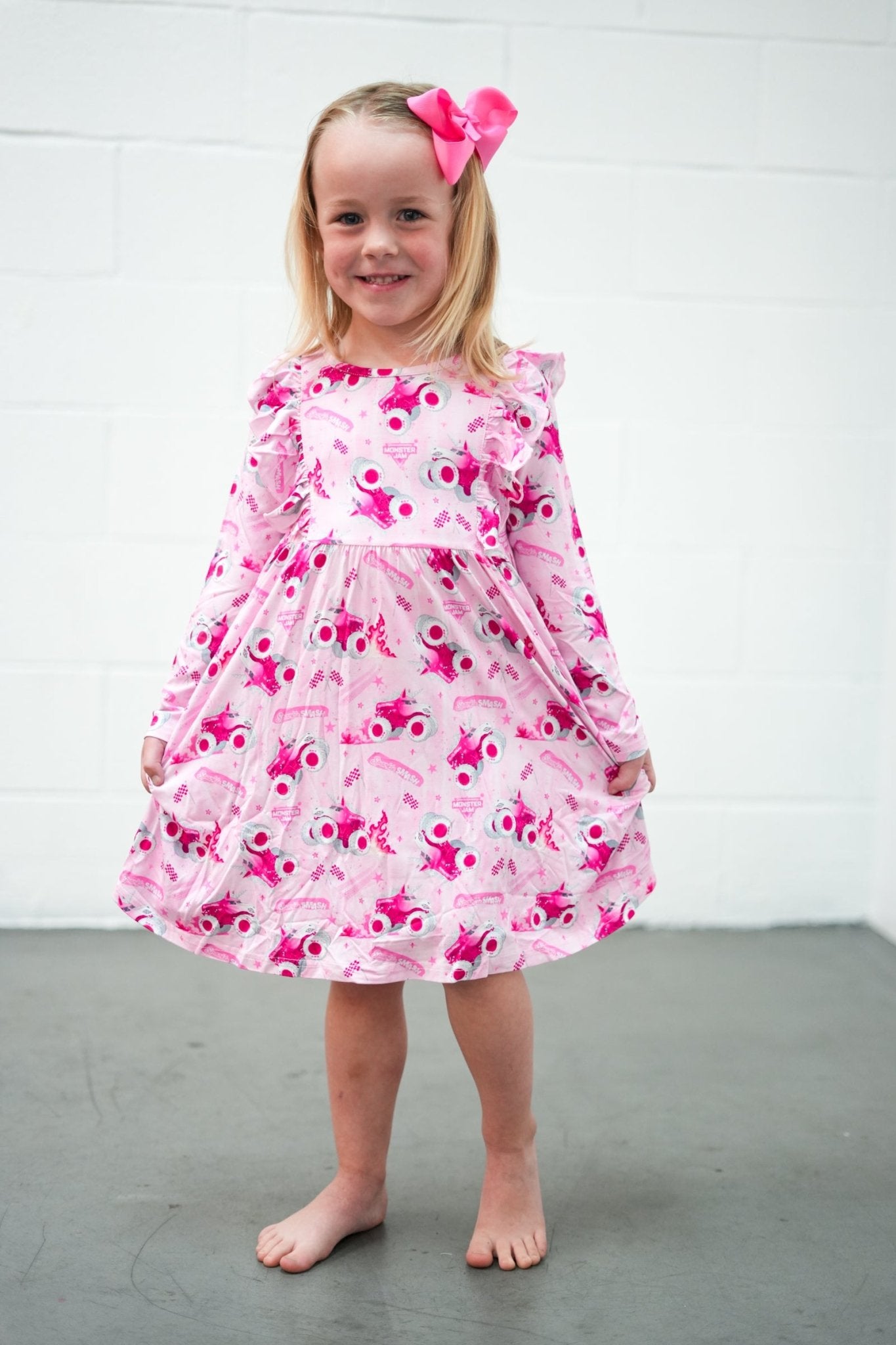 Magical Mayhem Long Sleeve Flutter Dress - Ever Colter Co