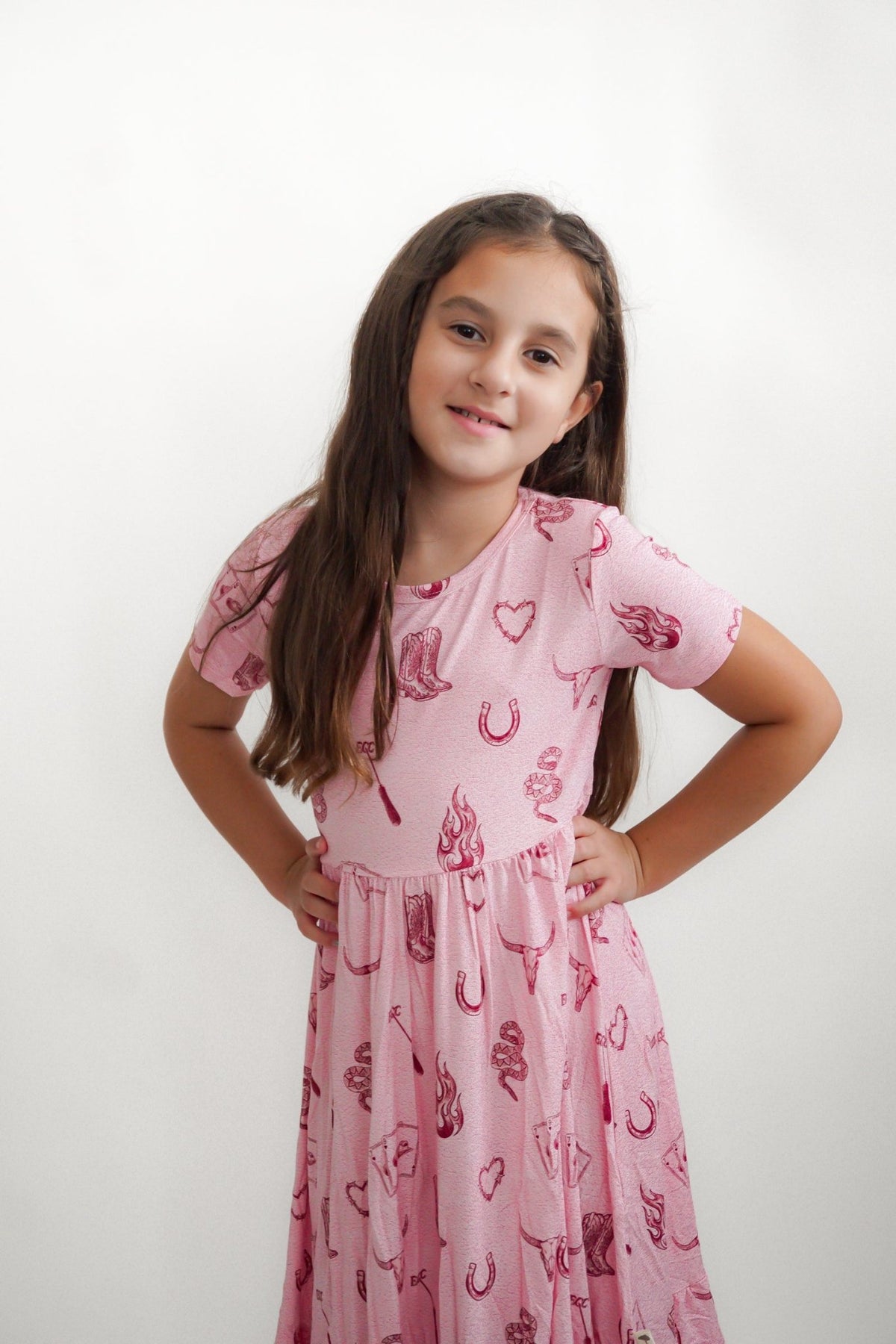 Mojave Mauve Ruffle Dress - Ever Colter Co