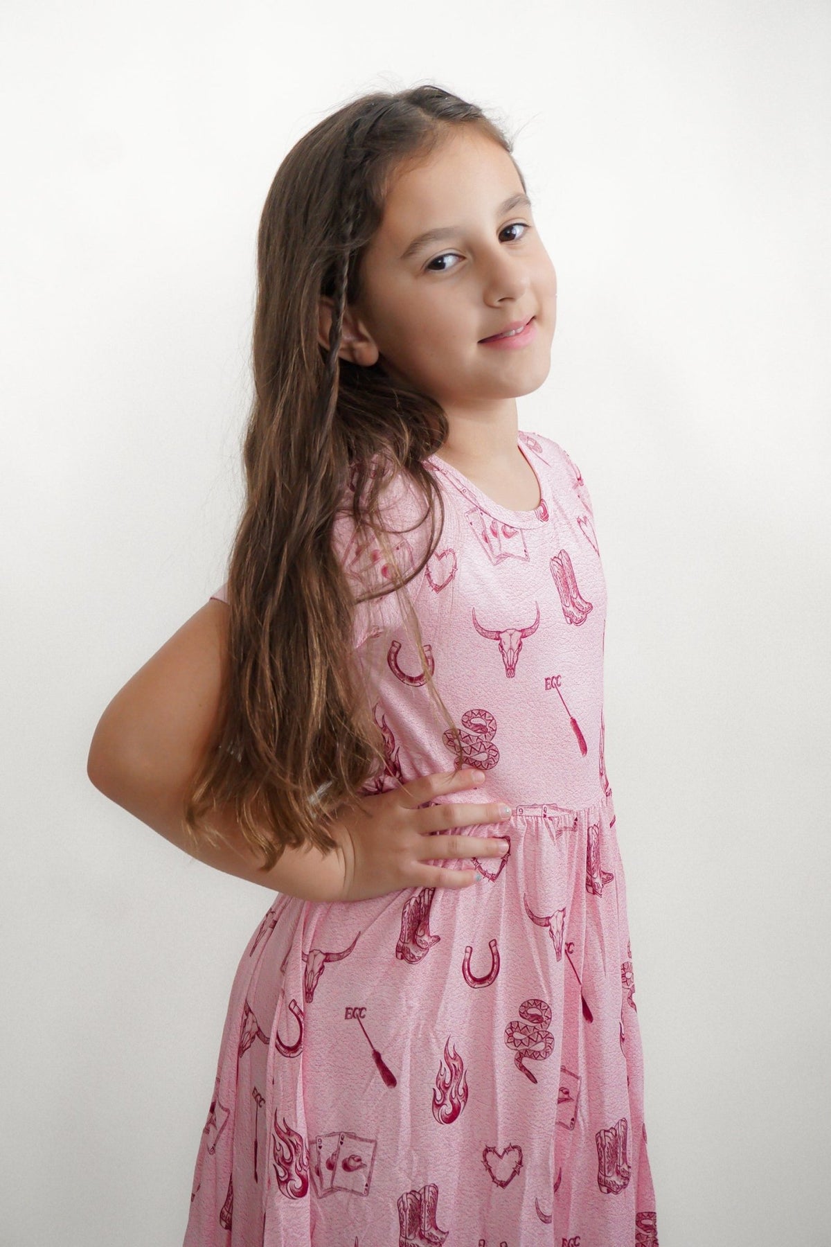 Mojave Mauve Ruffle Dress - Ever Colter Co