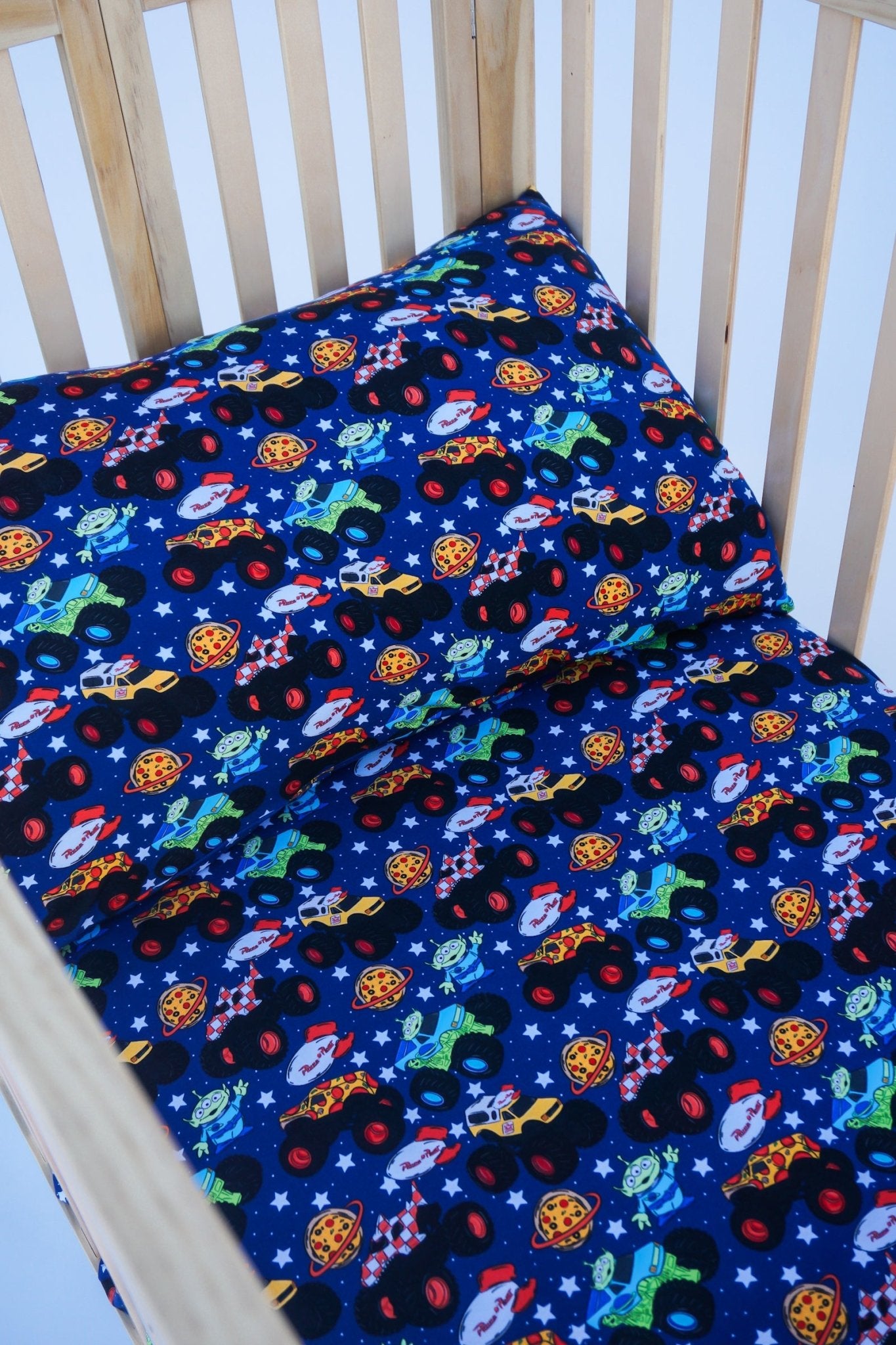 Pizza Pit Party Bamboo Bedding - Ever Colter Co