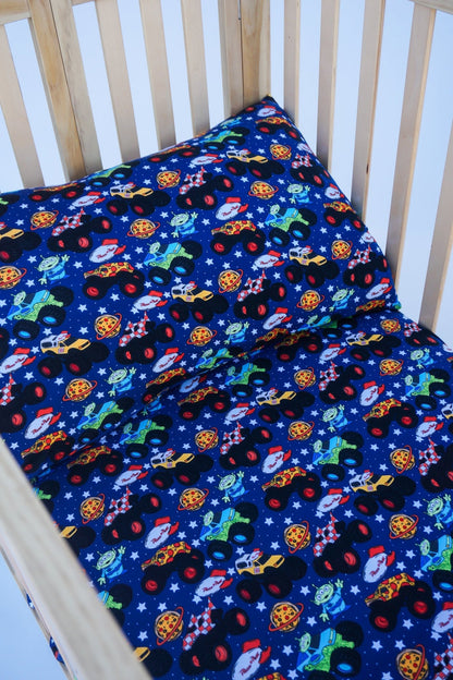 Pizza Pit Party Bamboo Bedding - Ever Colter Co