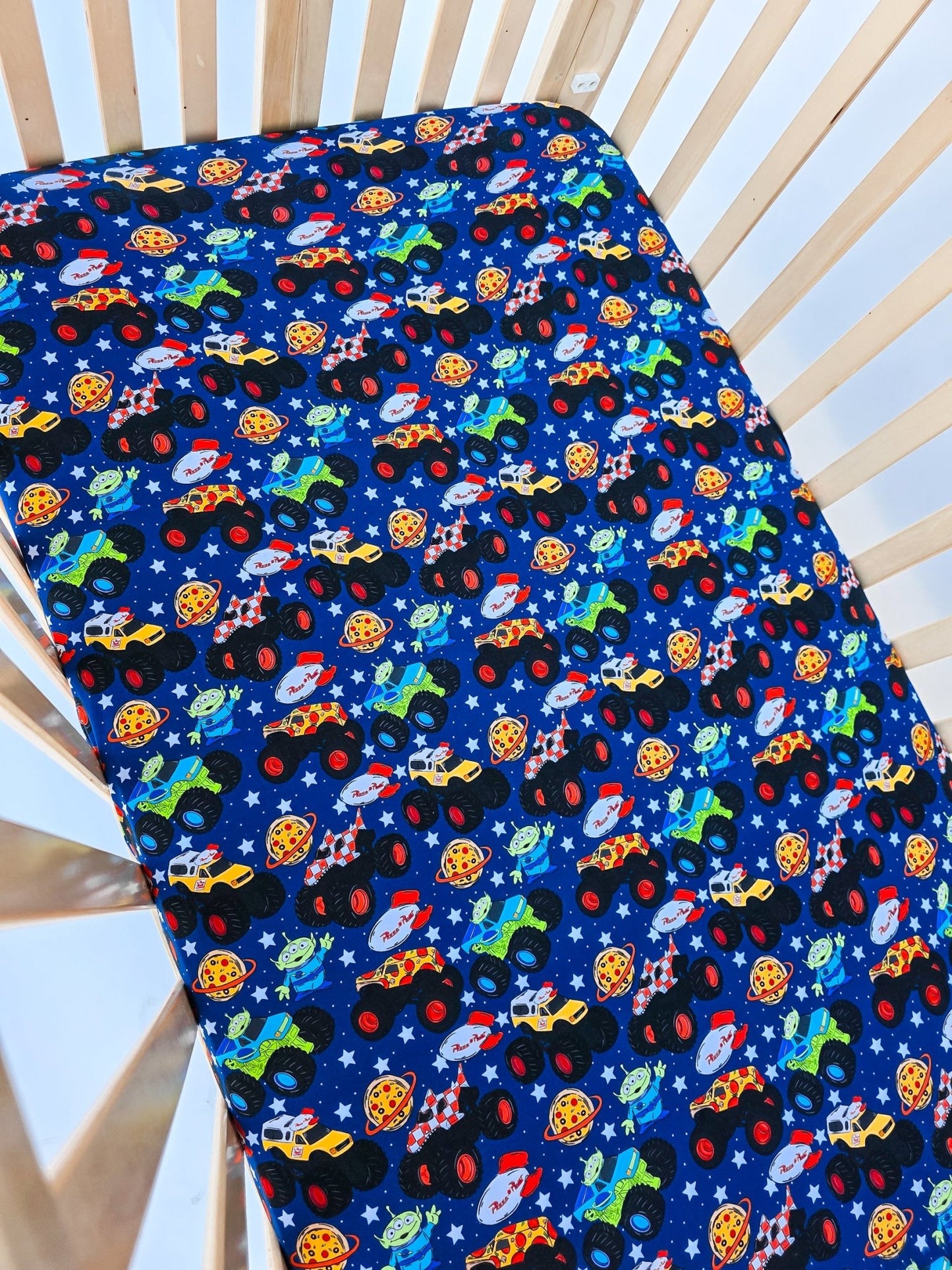 Pizza Pit Party Bamboo Bedding - Ever Colter Co
