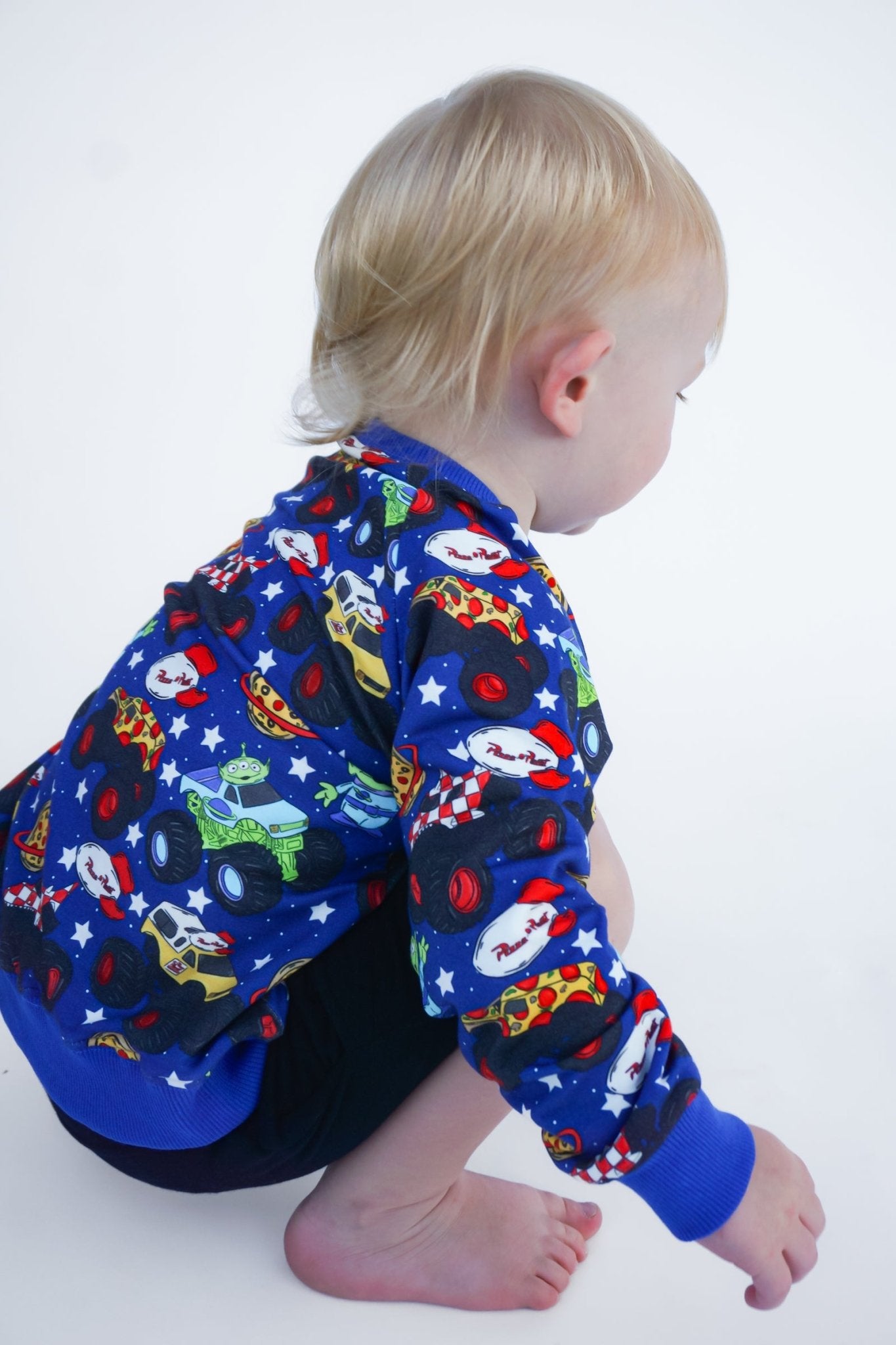 Pizza Pit Party French Terry Sweater - Ever Colter Co