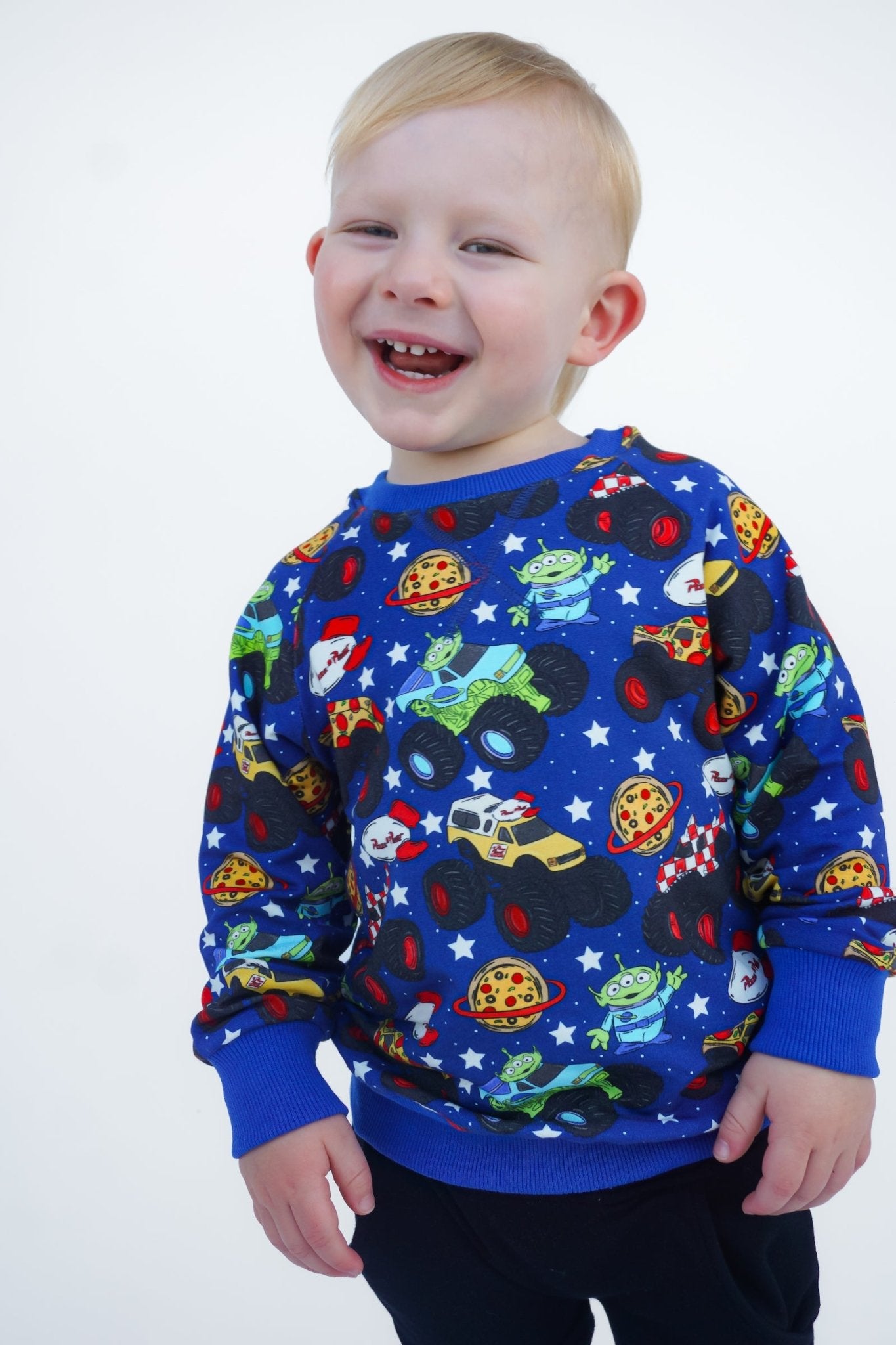 Pizza Pit Party French Terry Sweater - Ever Colter Co