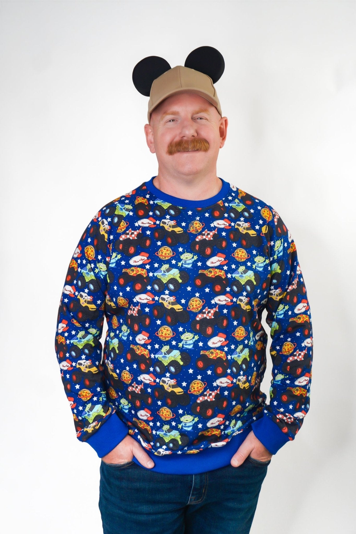 Pizza Pit Party French Terry Sweater - Ever Colter Co