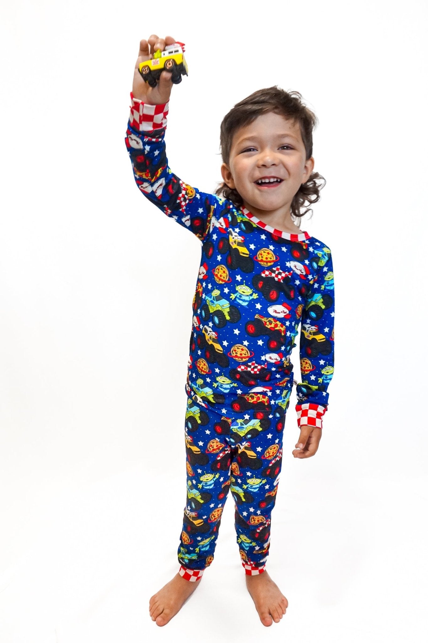 Pizza Pit Party Long Sleeve Jammies - Ever Colter Co
