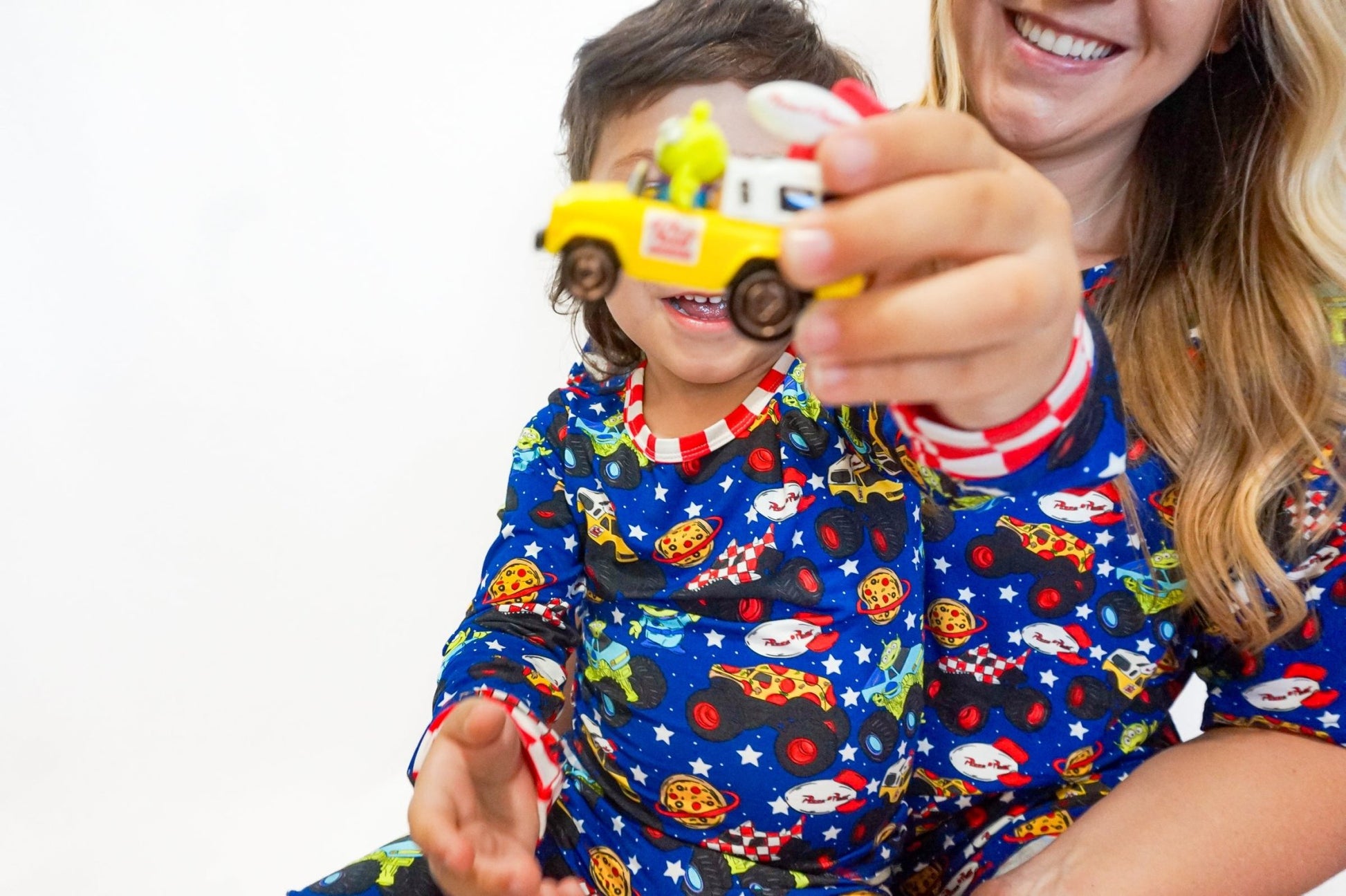 Pizza Pit Party Long Sleeve Jammies - Ever Colter Co
