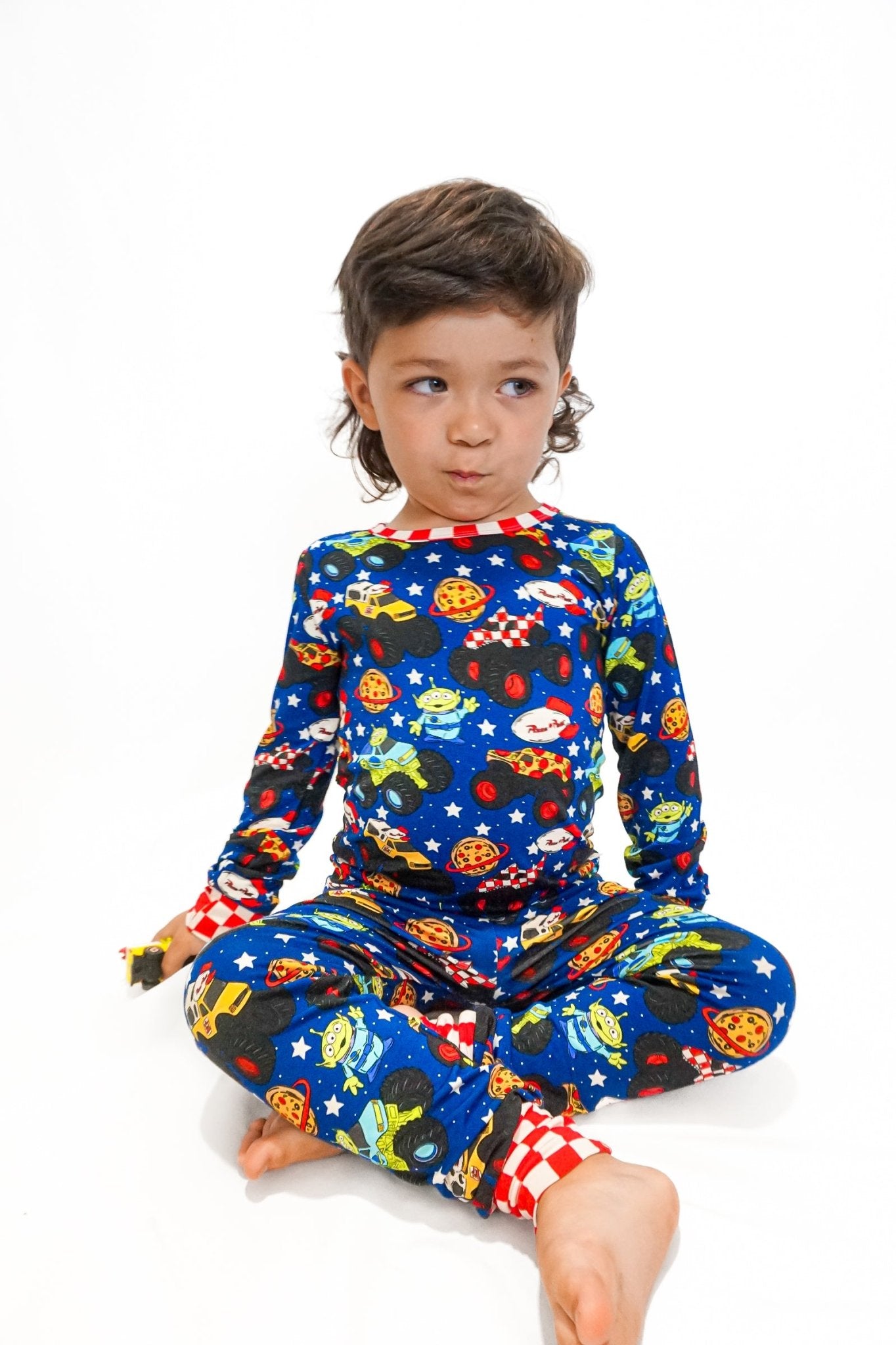 Pizza Pit Party Long Sleeve Jammies - Ever Colter Co