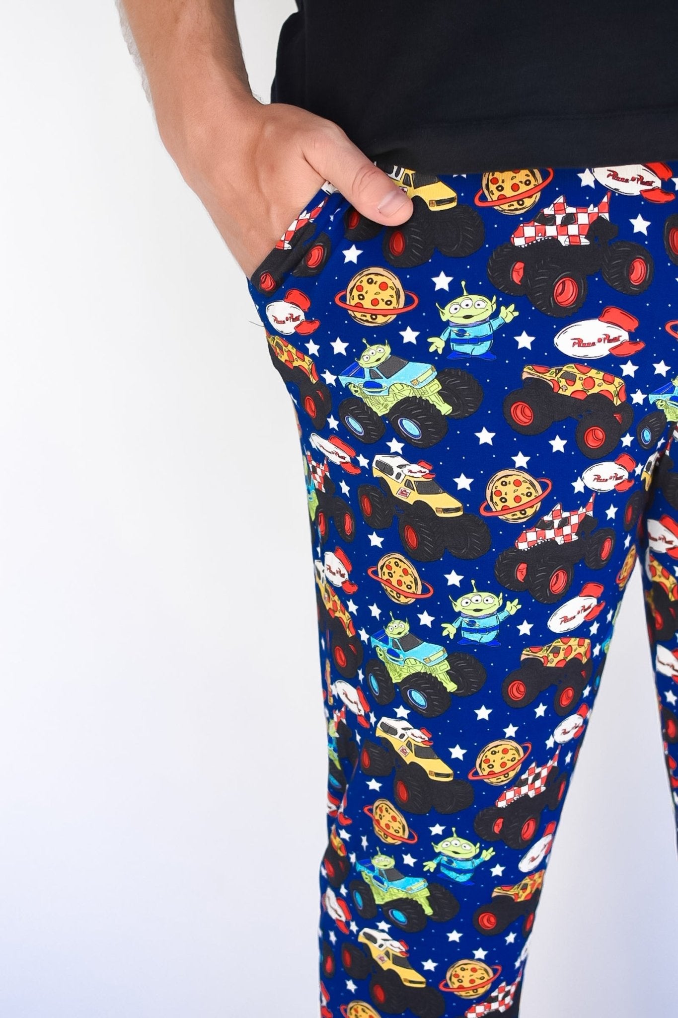 Pizza Pit Party Men’s Jogger Pajama Pants - Ever Colter Co