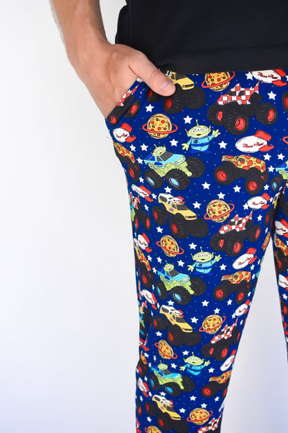 Pizza Pit Party Men’s Jogger Pajama Pants - Ever Colter Co