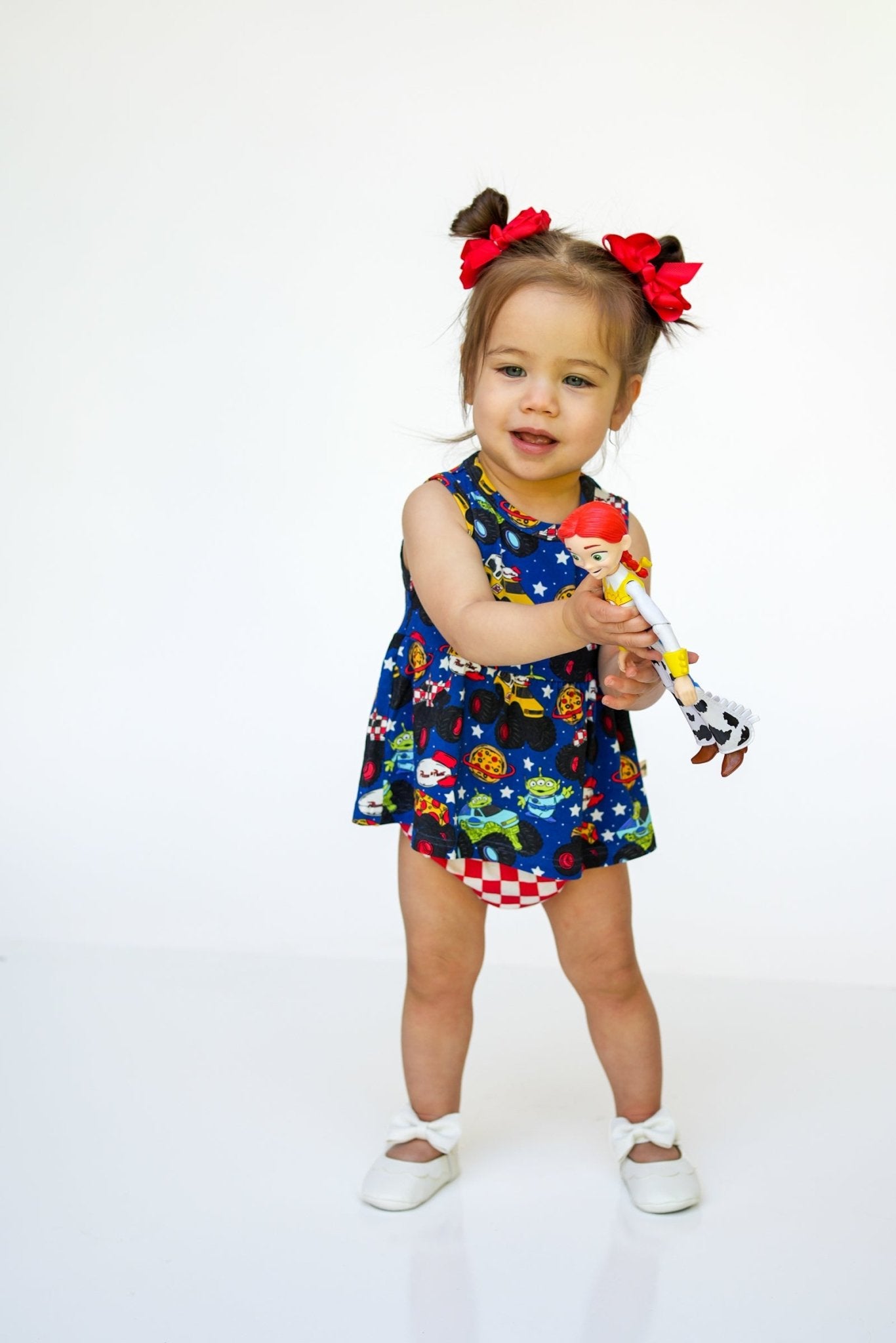 Pizza Pit Party Peplum Bummie Set - Ever Colter Co