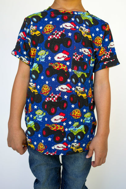 Pizza Pit Party Pocket Tee - Ever Colter Co